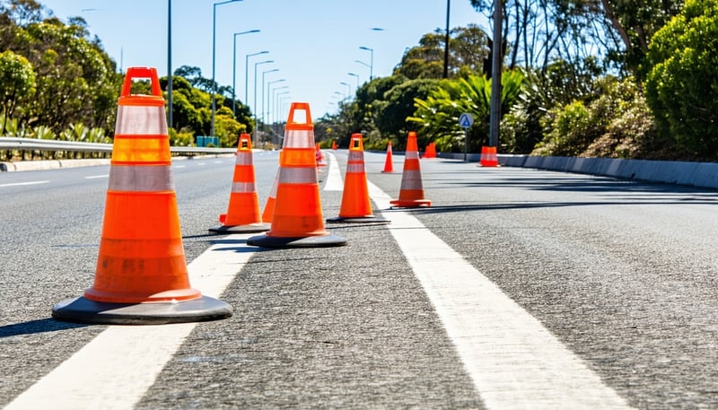 Traffic safety products including cones, delineators, and speed humps Traffic safety products including cones, delineators, and speed humps